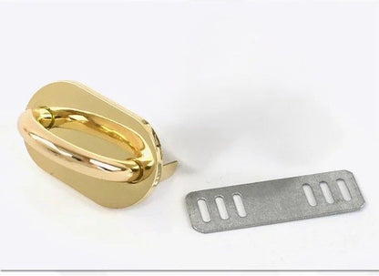 Gold Clip Buckle Bag Strap