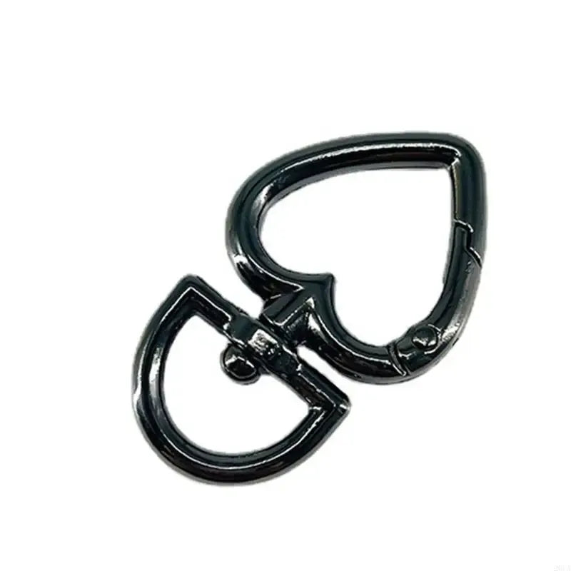 Black heart buckle