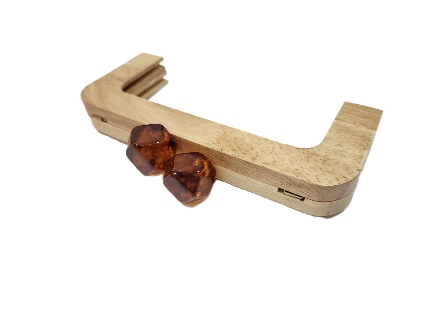 Wooden HANDLE Amber-20 CM