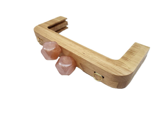 Wooden HANDLE Salmon-20 CM