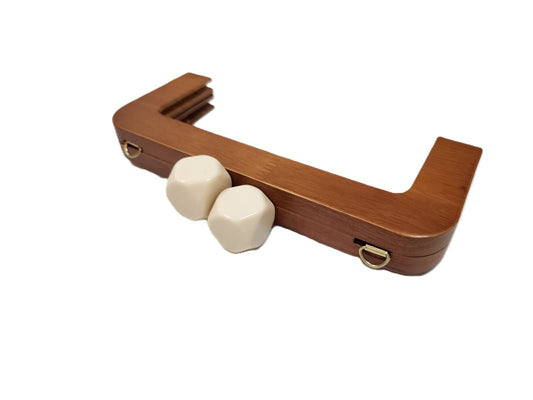 Wooden HANDLE White-20 CM