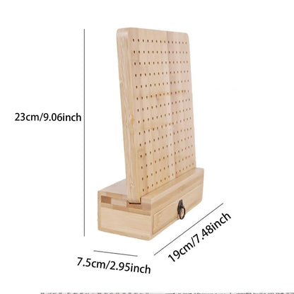 Square Wooden Knitting Blocking Board 20cm