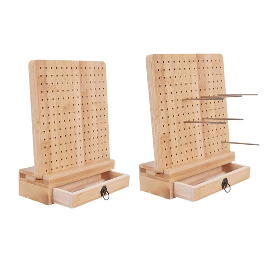 Square Wooden Knitting Blocking Board 20cm
