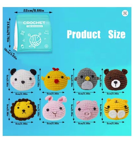 Keychain animal kit