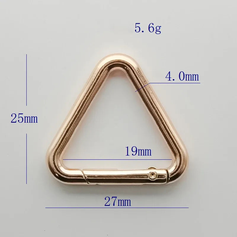 Triangle Lock Gold- 2.7 CM