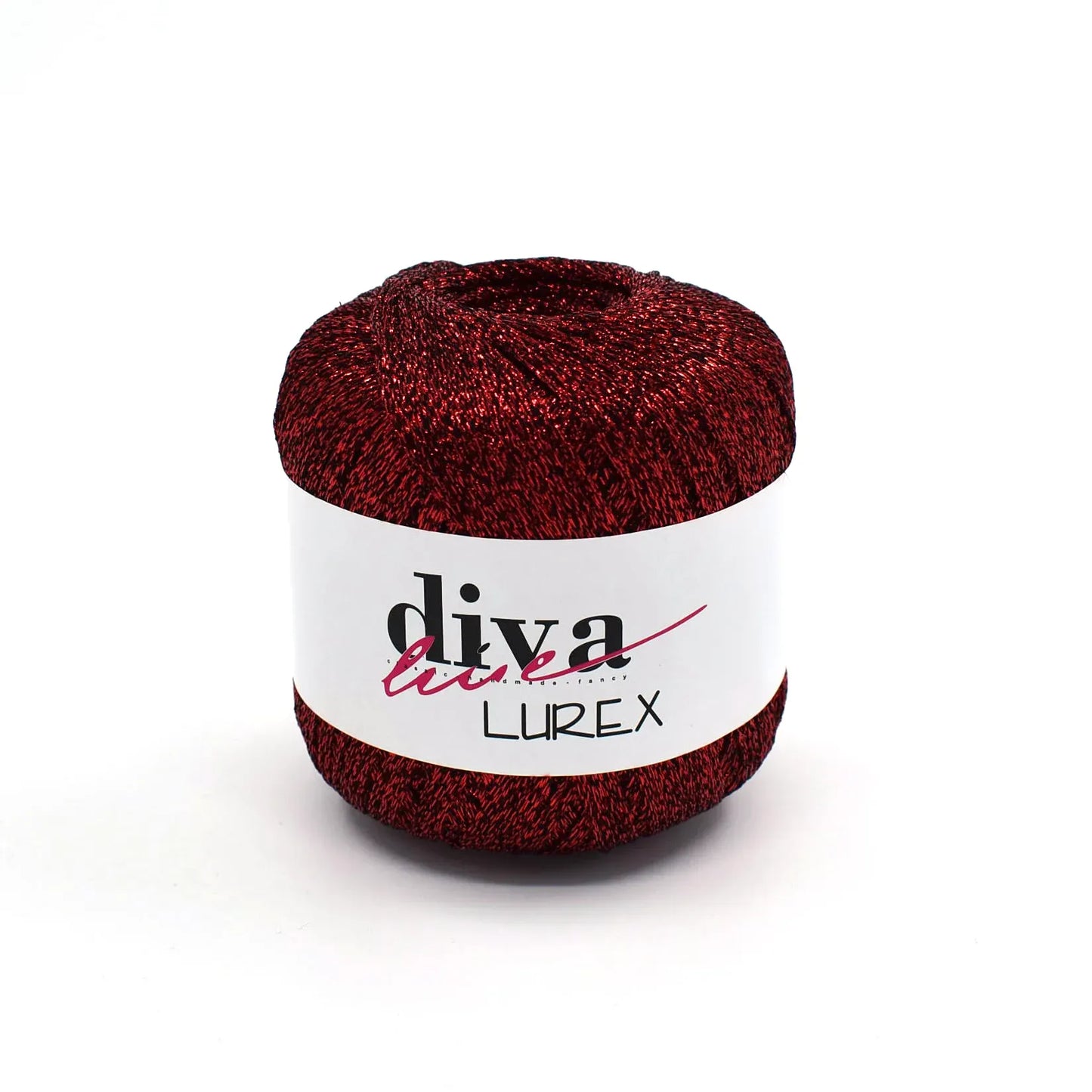 Diva-Lurex- Dark Red