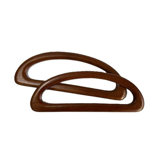 1 Pair Wooden Semi Circle Handle-20 CM
