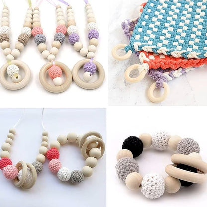 Wooden Ring - 5 pieces