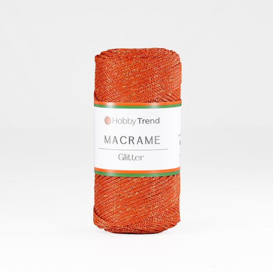 HobbyTrend-Macrame Glitter -118C