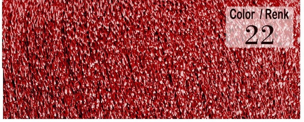 Diva-Lurex- Light Red - 22
