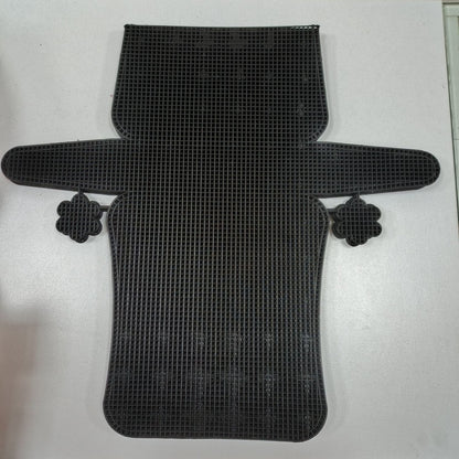 Black Plastic Canvas Bag Shape black 21 cm x 45.50 cm 5mm
