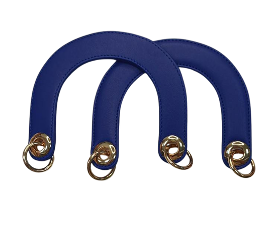 U Leather Handles-Royal Blue
