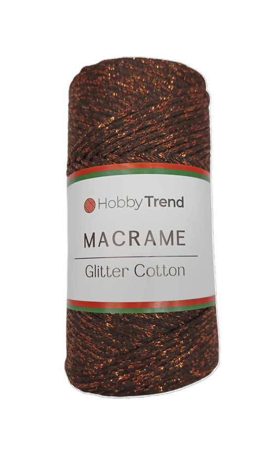 HobbyTrend-Macrame Glitter -210C