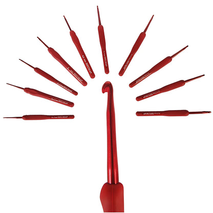 Shuma Red Crochet Hook - 3.5 mm