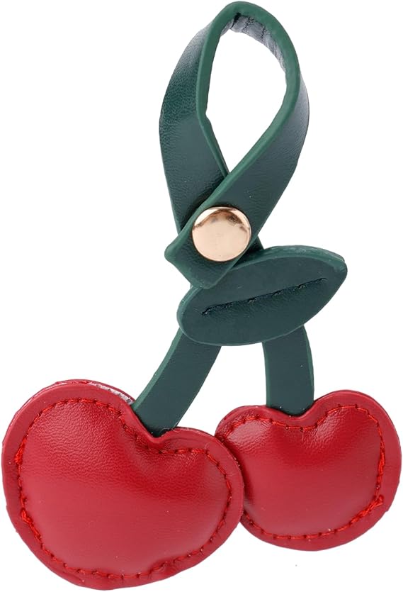 Cherry Bag Charms - Red