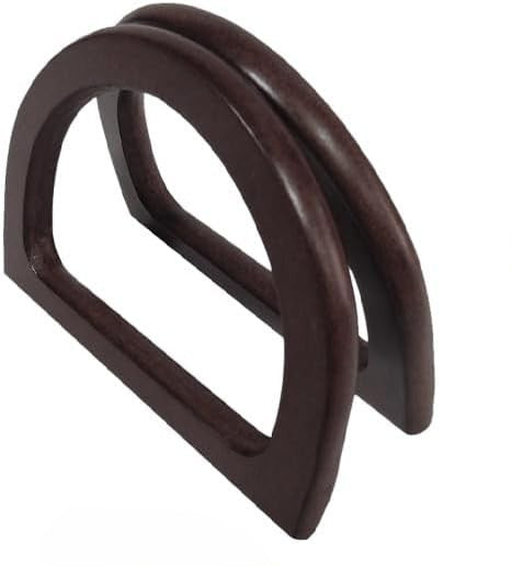 D Shape Wooden Handle-Black