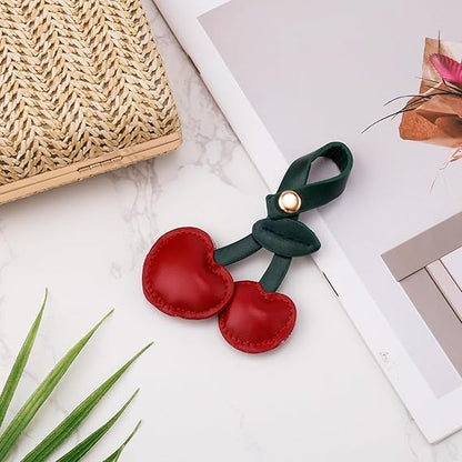 Cherry Bag Charms - Red
