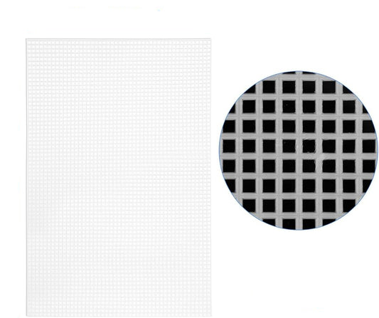 White Plastic Canvas 50.5 cm* 33 cm