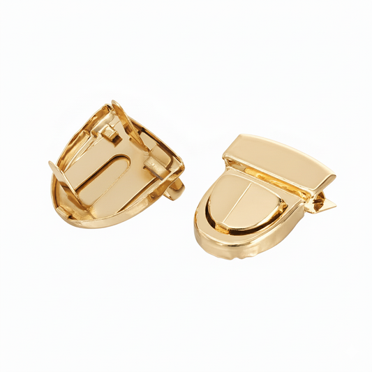 Press Lock Clip Buckle- Gold