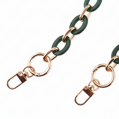 Acrylic Chain - Dark Green