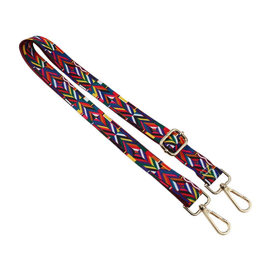 Shoulder Bag Strap Polyester- Multi color - Sara Crochet