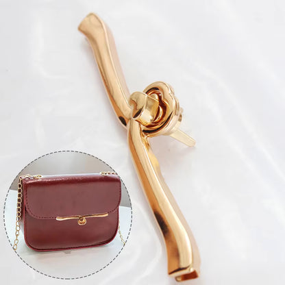 Turn lock Heart Shape Clasp Buckle- Gold