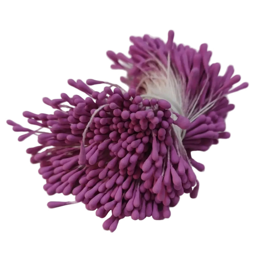 Atificial Muted stamen pistil-Light purple