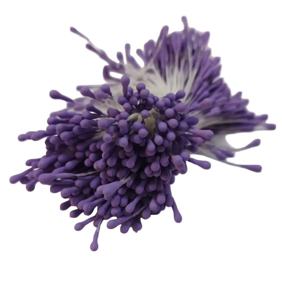 Atificial Muted stamen pistil-Purple