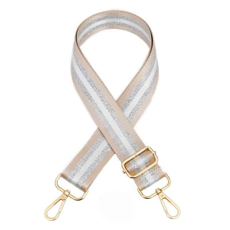 Adjustable Bag Strap Belts- Beige - Sara Crochet