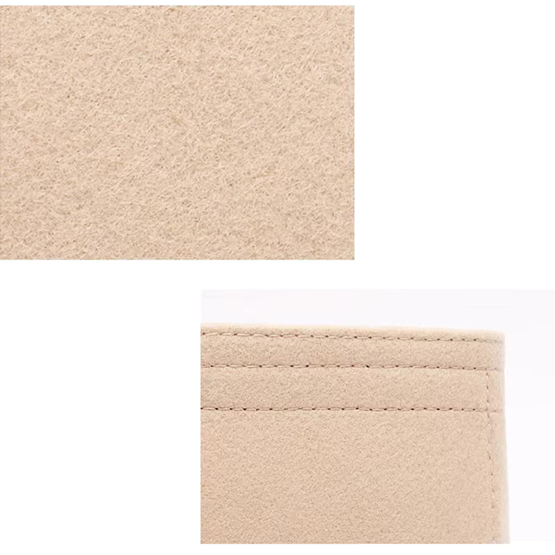 1PC Felt Insert Bag Organizer-Brown