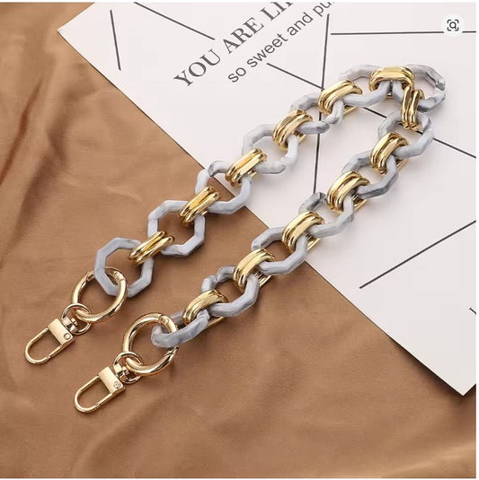 Acrylic Hexagon Chain Handle-60 cm