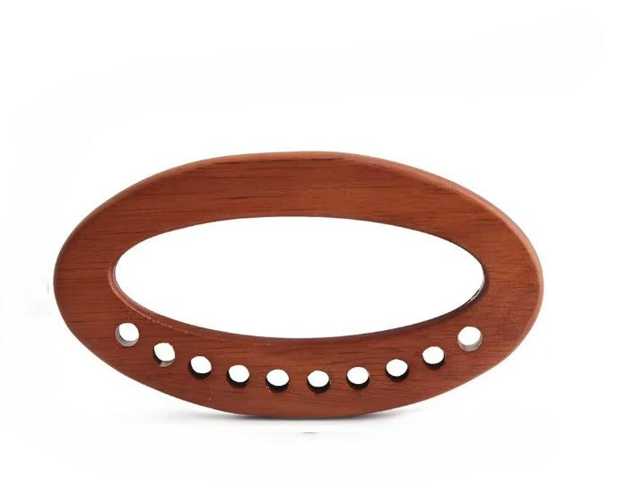 Pair Wooden Oval Handle - 22.5 cm