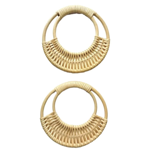 1 Pair Straw Bag Handles