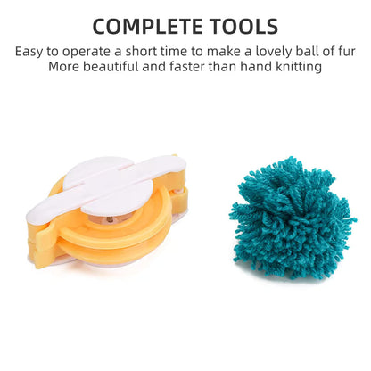 Pom Pom Maker Craft Kit - Sara Crochet