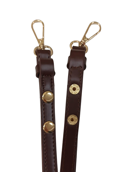 Leather Handle Dark Brown-60cm