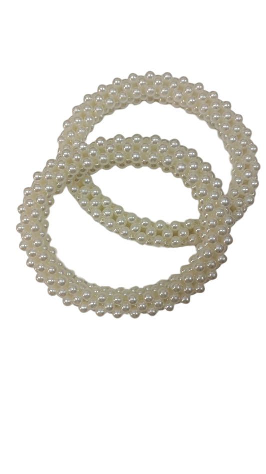 1 Pair Round Handle with Pearl-11cm