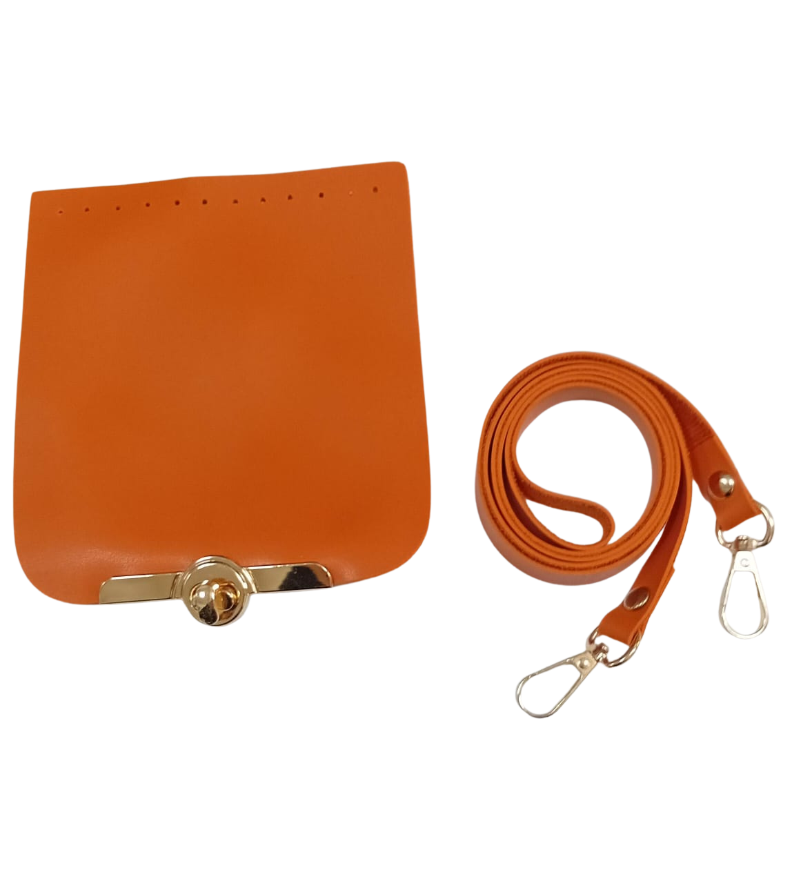 Leather Bag Cover + Handle