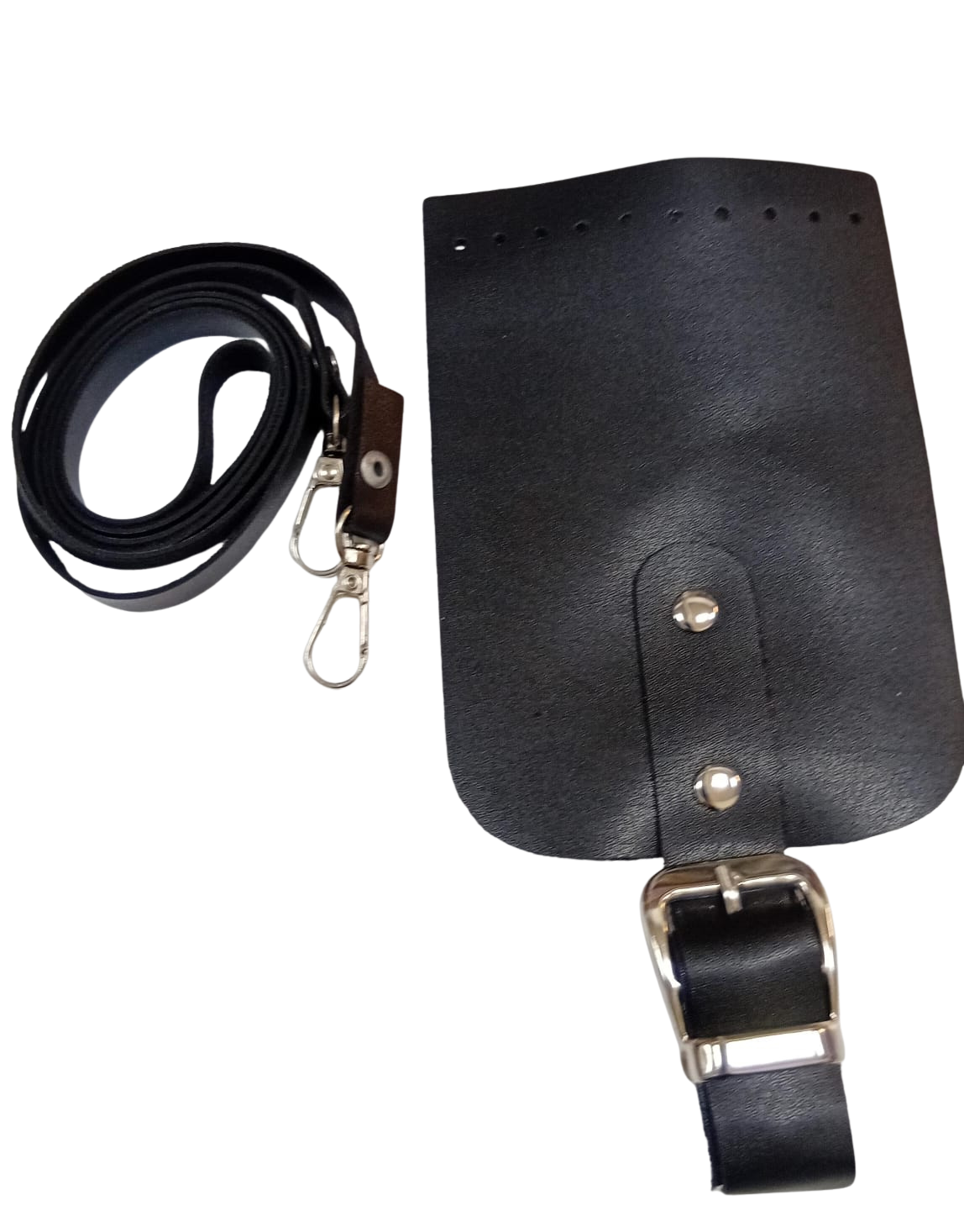 Leather Bag Cover + Handle