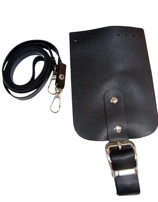 Leather Bag Cover + Handle