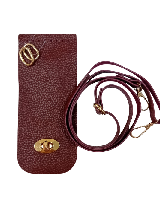 Leather Bag Cover + Handle