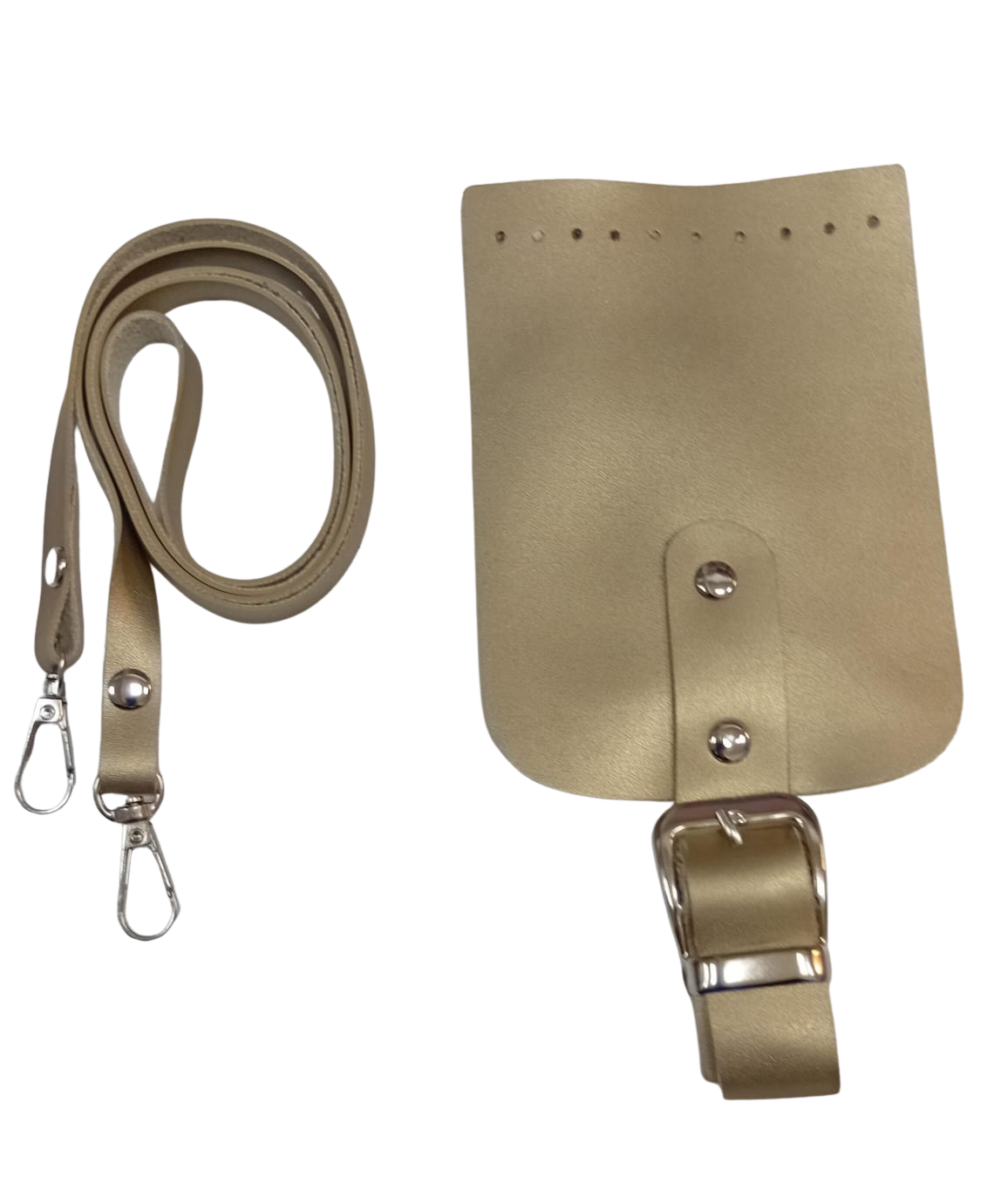 Leather Bag Cover + Handle