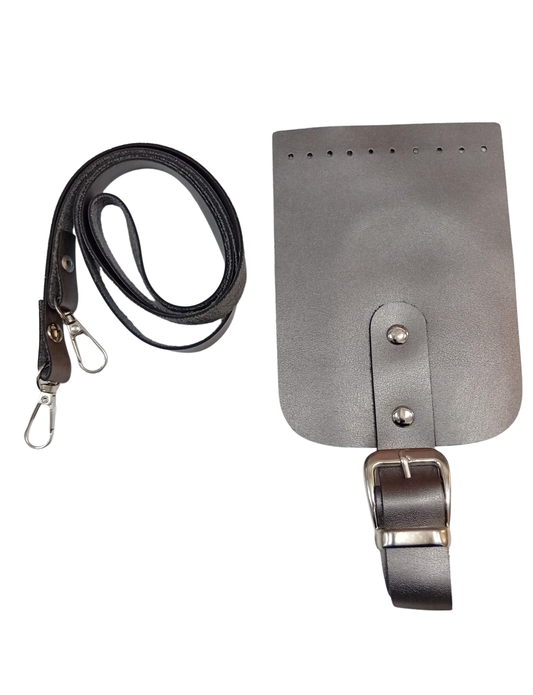 Leather Bag Cover + Handle