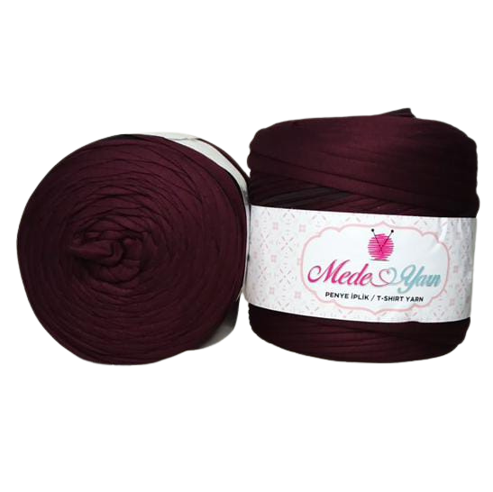 Mede Yarn-Dark Burgandy