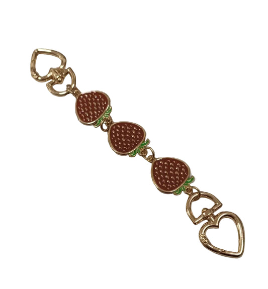 Chain Extension Dark Red Strawberry