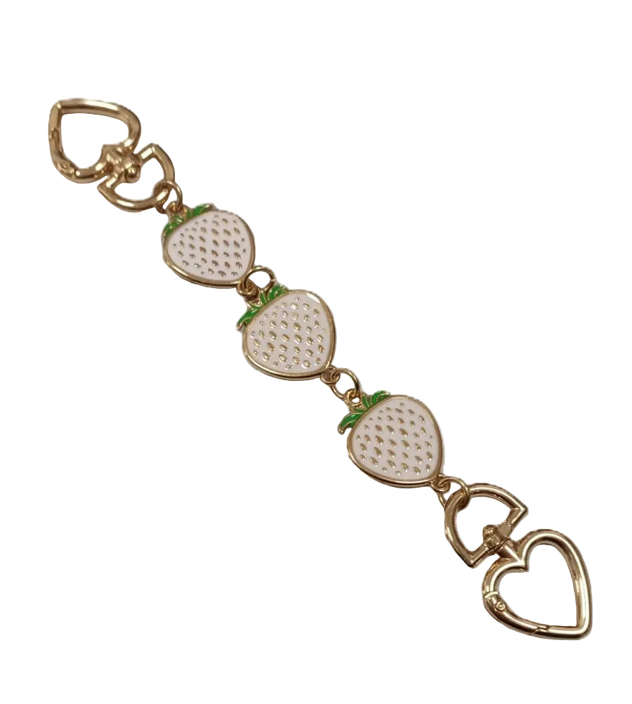 Chain Extension White Strawberry