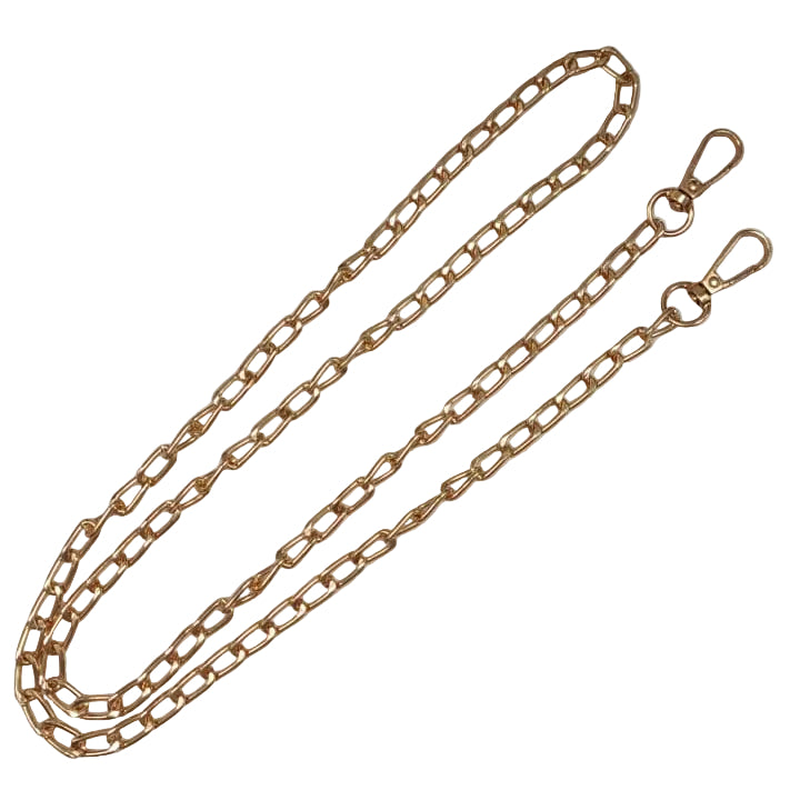 Snap Metal Bag Chain -Gold