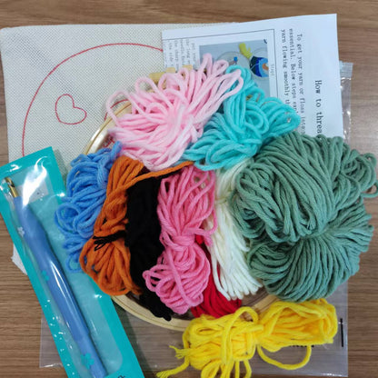 Nature Pattern Embroidery Set