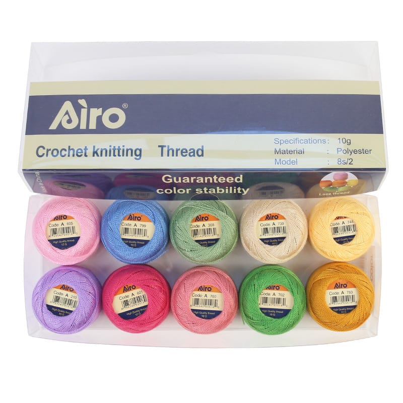 Siro Cross Stitch Thread Set 10 Piece Set