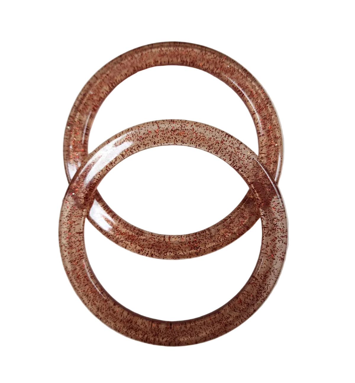 1 Pair Resin Circle Bags Handle