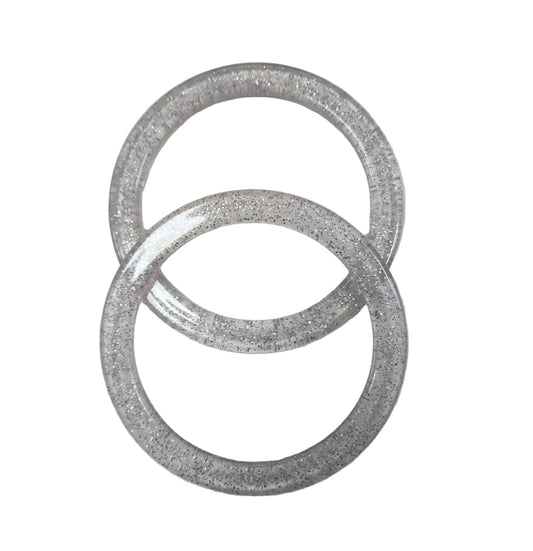 1 Pair Resin Circle Bags Handle
